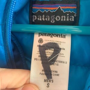 Men’s small Patagonia Nano Puff jacket